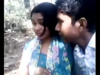 Indian Scare Girlfriend Open-air Lovemaking